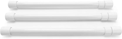 Pack of 3 White Cabinet Bars