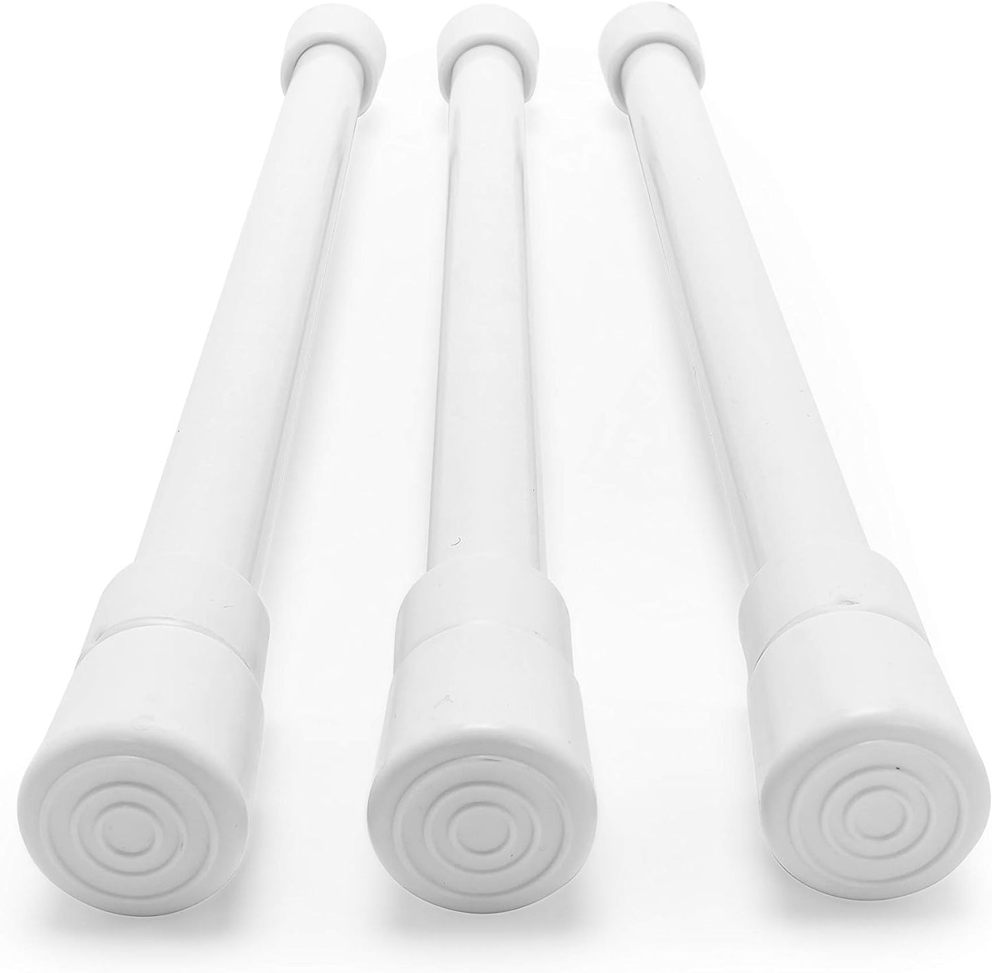 Pack of 3 White Cabinet Bars