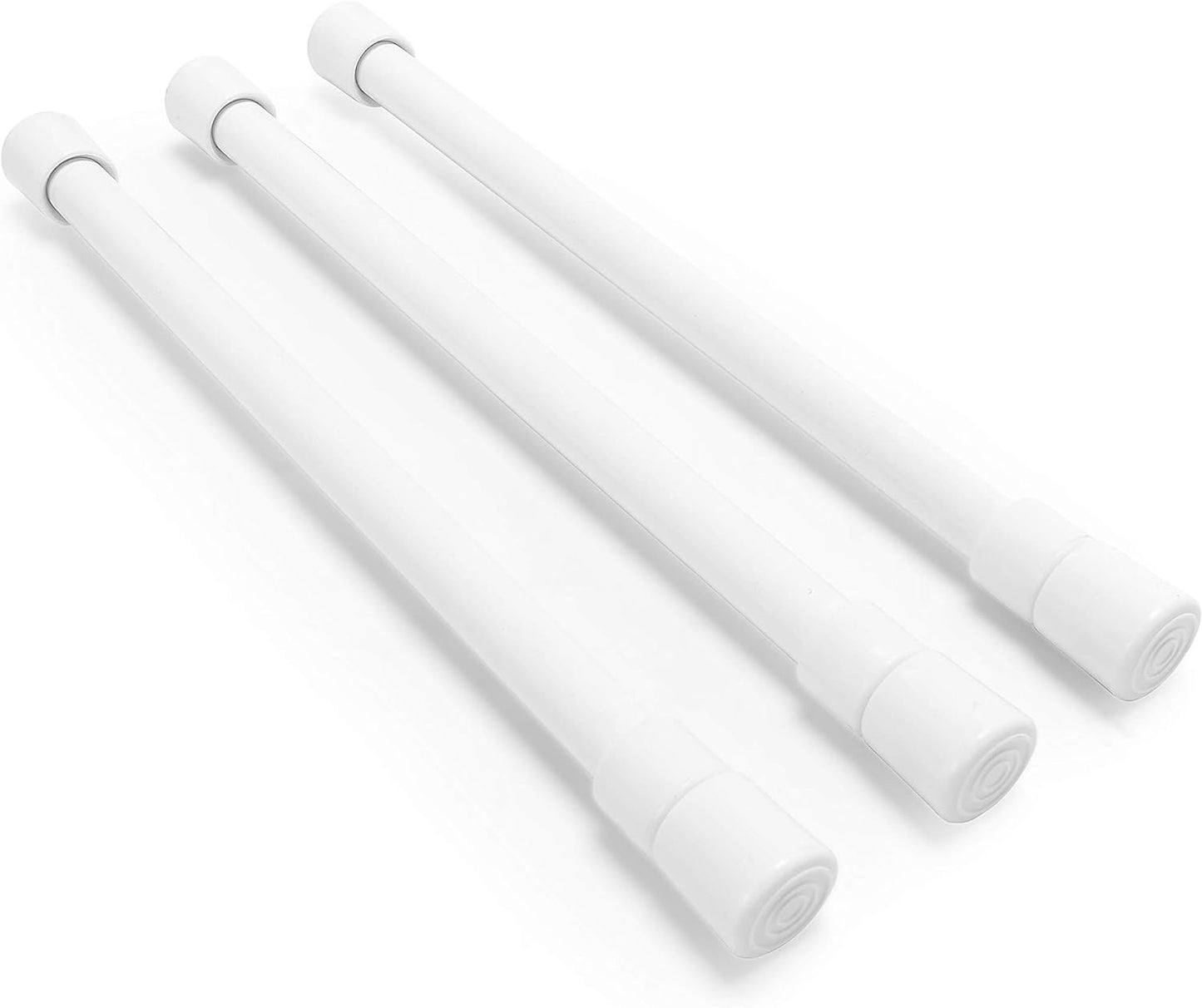 Pack of 3 White Cabinet Bars