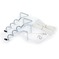 Kit Stabilisateur pour Auvent Camco RV – Sécurisation Économique, Adapté à Tous Les Tailles d'Auvent, Idéal pour Sol Sablonneux