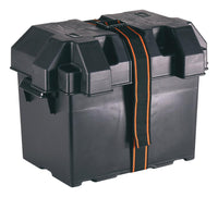 Battery Box for Group 24 - Acid-Resistant Ventilated Polypropylene
