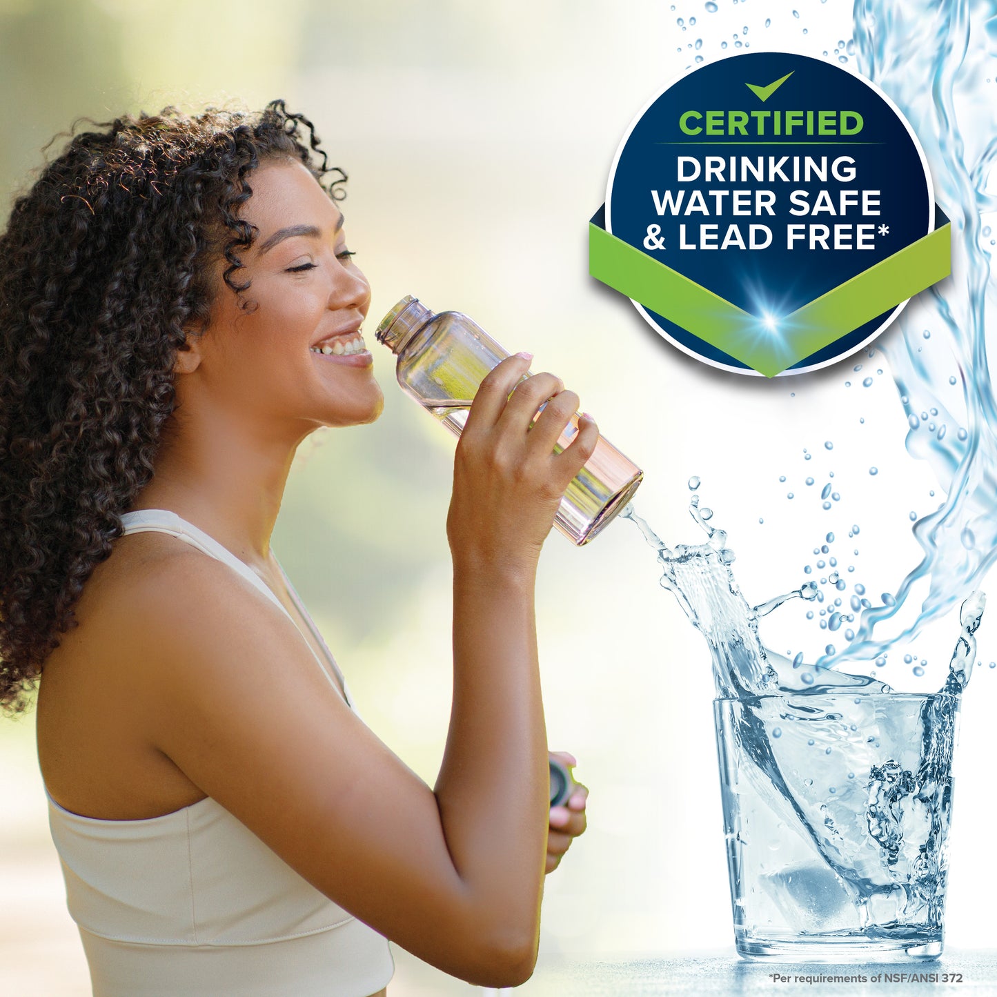 Régulateur de Pression d’Eau en Laiton avec Manomètre Camco - Protège la Plomberie de Votre VR ou Bateau