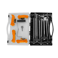 Deluxe Tent Stake Kit by Kuma Outdoor Gear – Heavy-Duty Anchoring Set