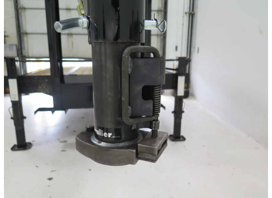 Coupleur Gooseneck Ram 30 000 lb – Ajustement 8" – Boule 2-5/16" – Soudable