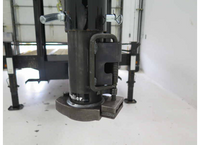 Ram Gooseneck Coupler 30,000 lb – 8" Adjustment – Weldable 2-5/16" Ball