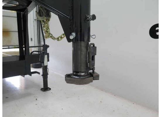 Coupleur Gooseneck Ram 30 000 lb – Ajustement 8" – Boule 2-5/16" – Soudable