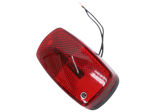 Optronics MC32RBB – Feu de gabarit rouge 4"x2" pour remorque, montage en surface, 12V, ampoule incandescente