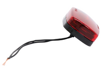 Optronics MC32RBB – Feu de gabarit rouge 4"x2" pour remorque, montage en surface, 12V, ampoule incandescente