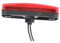 Optronics MC32RBB – Feu de gabarit rouge 4"x2" pour remorque, montage en surface, 12V, ampoule incandescente