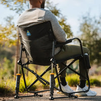 GCI Outdoor Freestyle Rocker™ Elite Folding Rocking Chair - Portable Comfort for Camping and Outdoor Activities