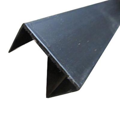 trim - u-channel - 1 7/8" x 8' - 6041-bl - black
