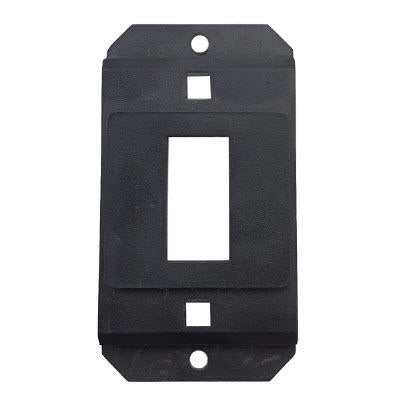 switch - mounting plate - 12v - 1g - black
