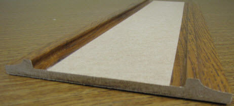 trim - fascia - 1/2" x 6" x 169" - carb 2 - mdf - abbey oak
