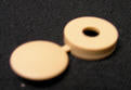 button - snap cap - hinged - 8-10 - mexican sand