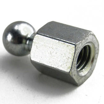 step - ball stud - 10mm - 5/16-18 - female - st zinc