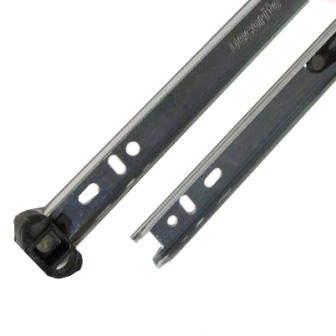 drawer - guide - 12" - full extension w/catch - drawer member