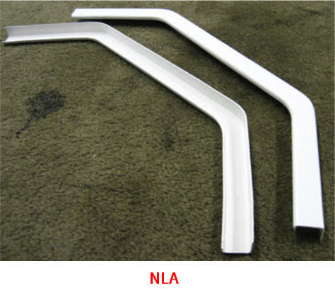 trim - lower bulkhead - drop frame - .080 abs - white korad - dbl angle