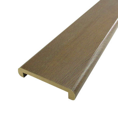 trim - u channel - 3/4" x 3.556" x 96" - carb 2 - mdf - coastal sunrise