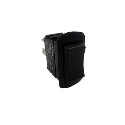 monitor panel - switch - slideout - dpdt - polarity reversing - black