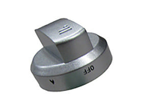 range - knob - range knob - w/pcb led - 17/21" - 2 in 1 range oven - silver - c-f1s17l02a-008