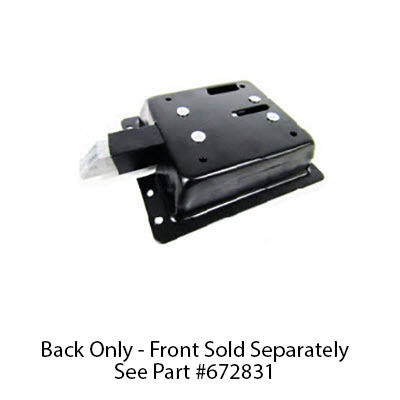 baggage - door - mounting plate - w/plunger