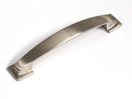 door - pull - 128mm - satin nickel - 4128