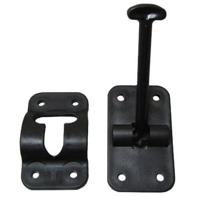 door - door holder - 4" - black