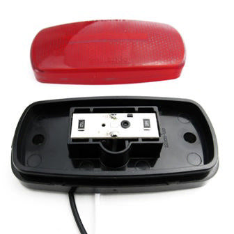 light - clearance - marker - one diode - red w/black base
