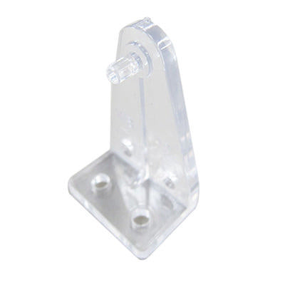 bracket - plastic - mini blind hold down - opaque