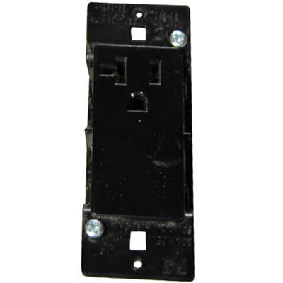 recept - 120v - 20a - single - scd - black