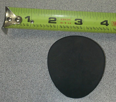 jack - plug only - top - for 3500# elec. v2 jack - rubber