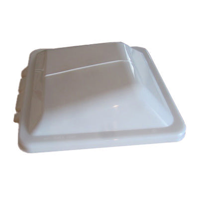 vent - roof - dome assembly - 14" x 14" - new wedge shape - white
