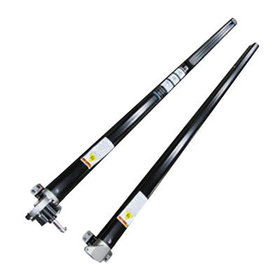 awning - hardware - standard - w/pwer channel - 9200 series - black - led ready
