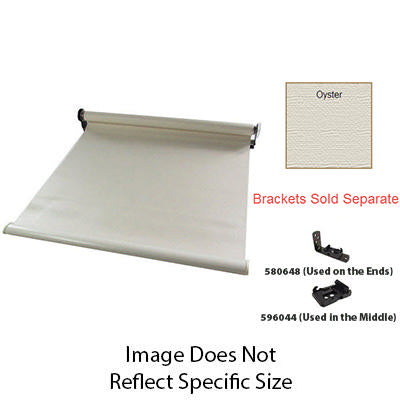 shade - roller - night - 75" x 37" - value line - 3 ply - oyster - w/side dial control