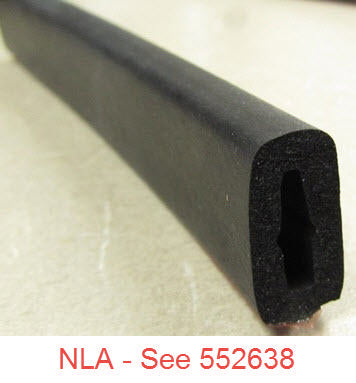 window - seal - foam - 1/2" x 3/8" - 3000 series frameless - kinro - rm03001-1