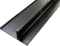 trim - slideout - exterior tee - 4 1/2" x 154" - black