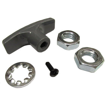 valve - cable pull handle kit - parts bag - gray