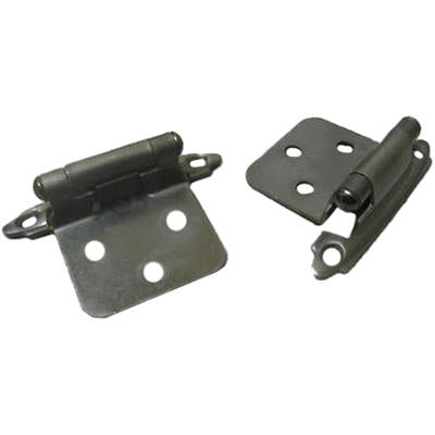 door - hinge - self closing - weathered nickel