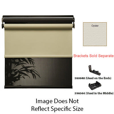 shade - roller - day/night - 26" x 35" - value line - 3 ply - oyster - w/side dial control