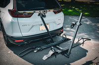 Support de Vélo Électrique Enthuze 2 vélos - Attelage 2 pouces, capacité 100 lbs par vélo