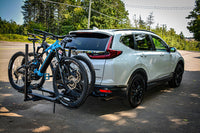 Support de Vélo Électrique Enthuze 2 vélos - Attelage 2 pouces, capacité 100 lbs par vélo