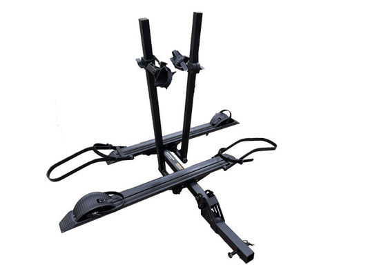 Support de Vélo Électrique Enthuze 2 vélos - Attelage 2 pouces, capacité 100 lbs par vélo