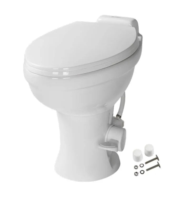 Base de Cuvette Ronde en Céramique pour Toilettes RV Flow Max