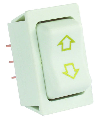 Momentary Switch 5 Pins 40 Amp 12 Volt - White