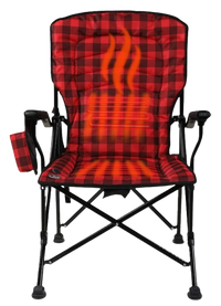 Chaise chauffante Kuma DuoHeat – Bluetooth™, batterie rechargeable 10 000 mAh, confort ultime pour l’extérieur