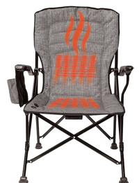 Chaise chauffante Kuma DuoHeat – Bluetooth™, batterie rechargeable 10 000 mAh, confort ultime pour l’extérieur