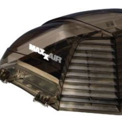 Couvre-Vent de Toit Maxxair II® – Aération Optimale, Facile à Nettoyer, Noir