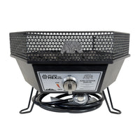 Brasero / Foyer extérieur au propane Kuma Off-Grid Hex