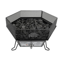 Brasero / Foyer extérieur au propane Kuma Off-Grid Hex