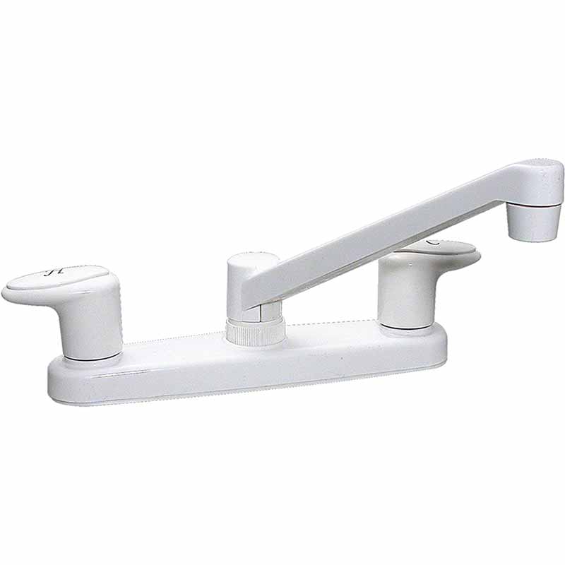 Robinet de cuisine blanc 8po - Phoenix Valterra